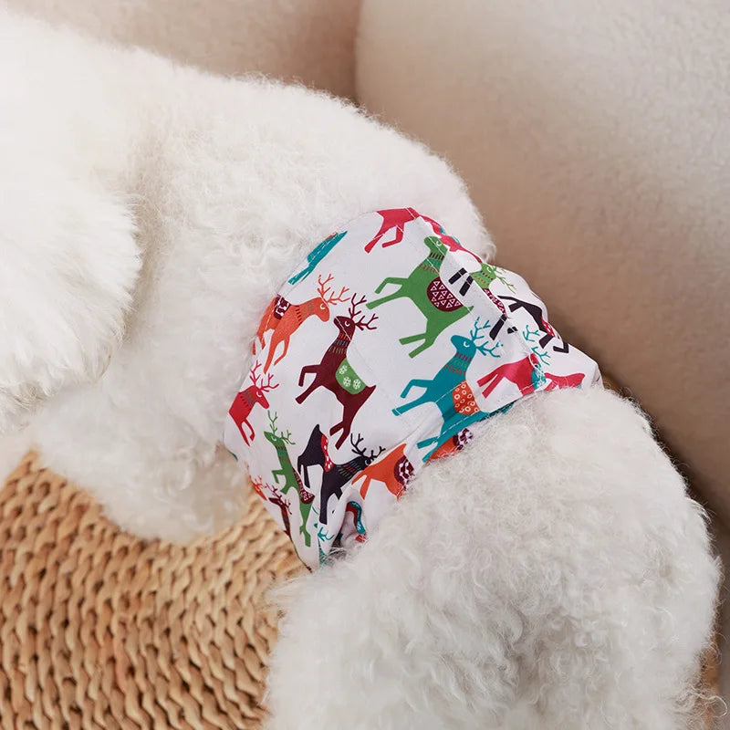 Washable Pet Physiological Pants Reusable Dog Diaper Pad Pet Absorbent Pad Dog Diaper Male Physiological Pants  Shorts  Diapers