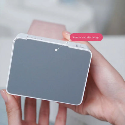 Automatic Cosmetic Makeup Cotton Box Press Type Cotton Pads Dispenser Wall Hanging Makeup Cotton Organizer Container Dispenser