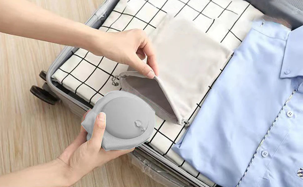 1pc Travel Pillows Airplanes Inflatable Super Light Portable Neck Pillow U-Shape Automatic Inflatable Cervical Vertebr Pillow