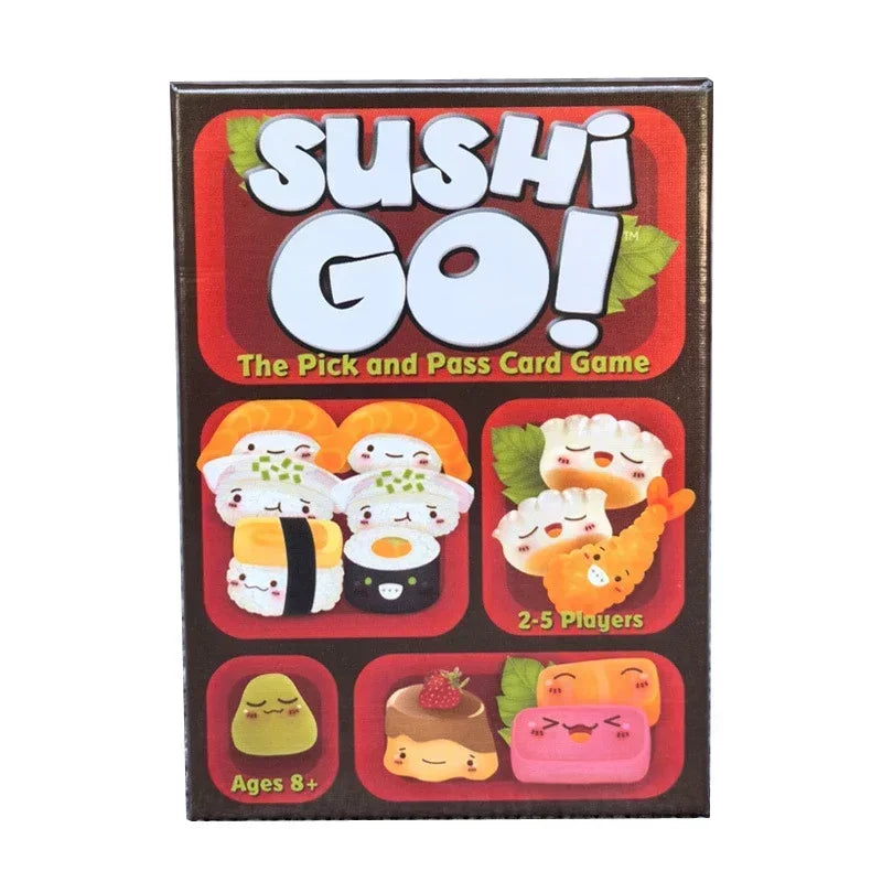 Parent child sushi go party! Sushi Dog Party Happy Children's Party Board Game Cards Board Game For Home Party Adult Family Play