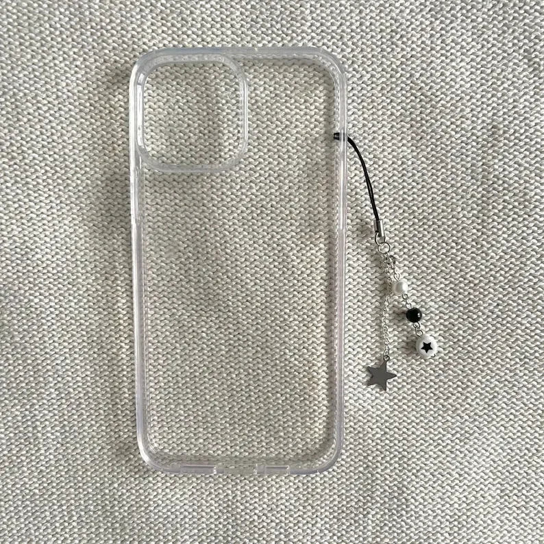 Black Star Phone Case Charm | Phone Accessories, Keychain, Grunge,Coquettish