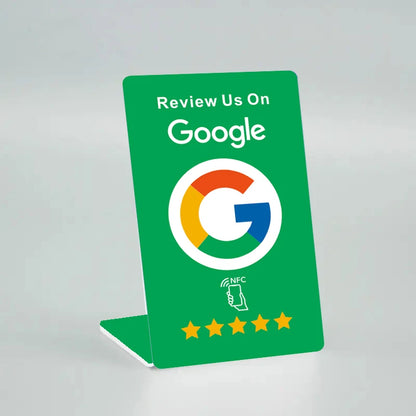 Slim Size NFC Google Reviews for Google Reviews Social Business Review Cards NFC Stand