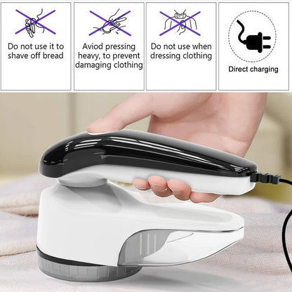 Household Clothes Shaver Fabric Lint Remover Fuzz Electric Fluff Portable Brush&blade Professional Rechargeable Lint Remover