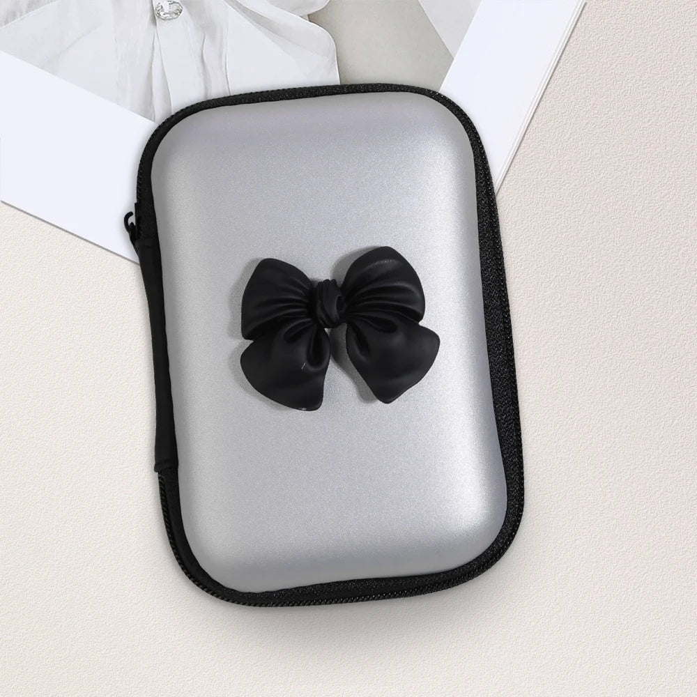 3D Bow Charger Cable Protector Cover For iPhone 20W 18W Charger Protector Storage Bag Case Cover Management Wire Cord Organizers