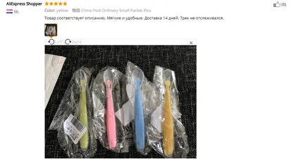 Baby Feeding Spoons Training Children Infant Temperature Sensoning Food Grade Flatware Tableware Cutlery Silicone Spoon With Box