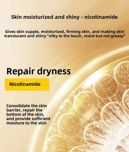 Vitamin C  Retinol Anti-Aging Serum - Brightening Face Treatment, Wrinkle Repair, Dark Spot Corrector, Single-Use Ampoule 30pcs