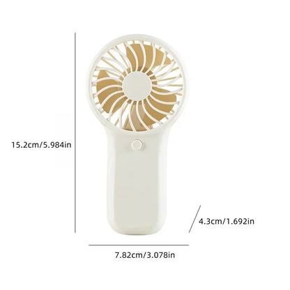 Portable Pocket Battery Fans Summer Mini Handheld Small Fans Suitable for Dormitory Outdoor Office Outdoor Travel Camping Use