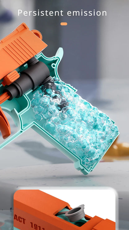 water gun 1911 shape Play Water Water Gun Manual operation running fire water gun Outdoor Water Children Festival birthday Gift