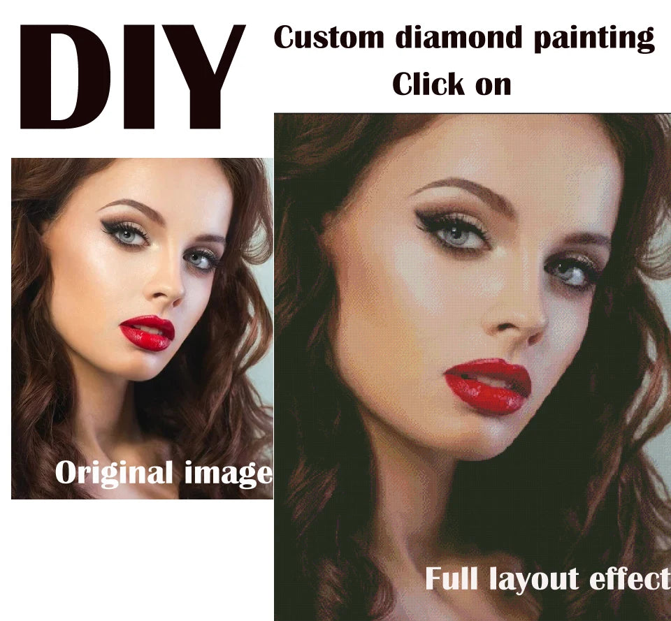 Diamond Embroidery Girl 5D DIY Diamond Painting Garden Portrait Cross Stitch Flower New Year Gift Home Décor