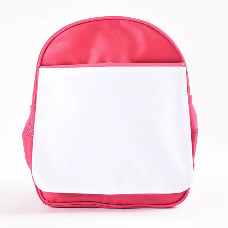 Colorful School Bag for Children Sublimation Blank  Backpack Bookbag For Student Boys Girls  Rucksack Travel Bagpack