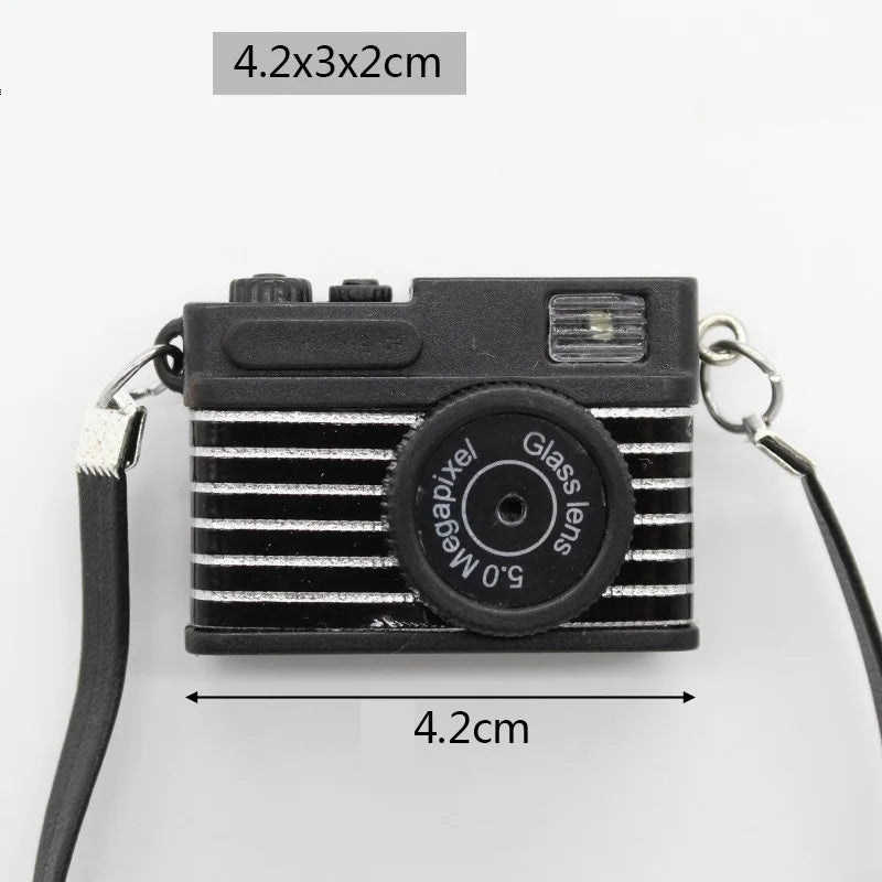 Camera Can Flash 3D Fridge Magnets Resin Creative Refrigerator Magnets Sticker Handicraft Tourist Souvenir Gift Home Decoration