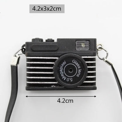 Camera Can Flash 3D Fridge Magnets Resin Creative Refrigerator Magnets Sticker Handicraft Tourist Souvenir Gift Home Decoration