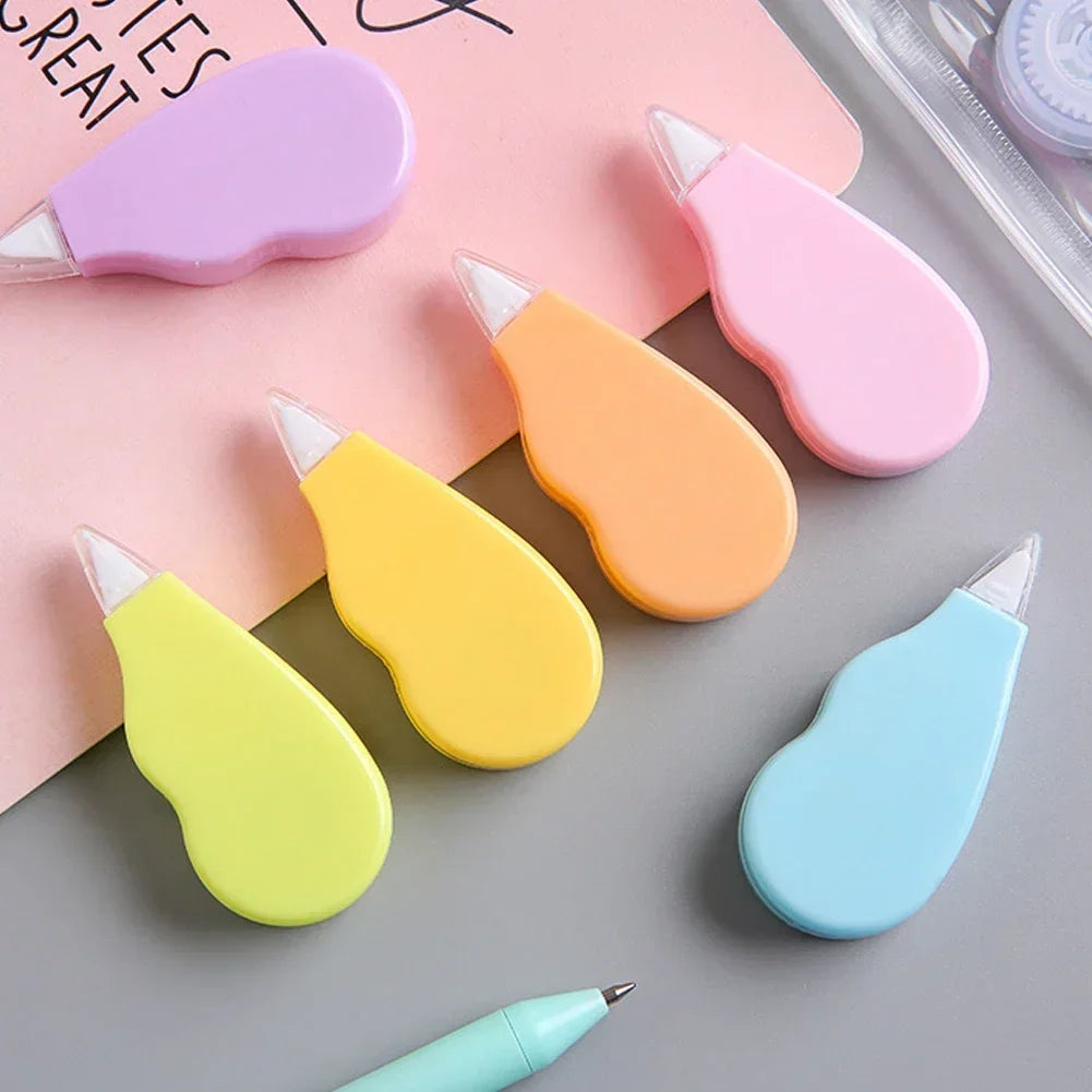 Mini White Correction Tape Multi-style Large Capacity Student Kawaii Error Correction Erasers Student School Stationery Supplies