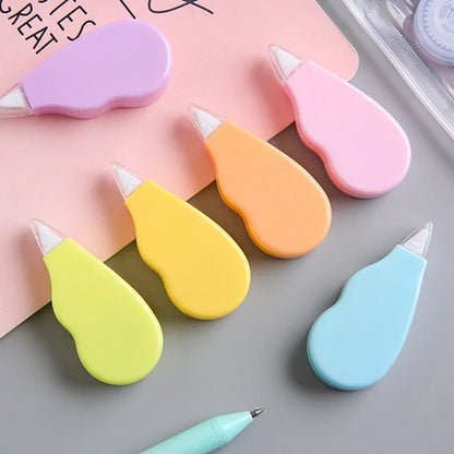 Mini White Correction Tape Multi-style Large Capacity Student Kawaii Error Correction Erasers Student School Stationery Supplies