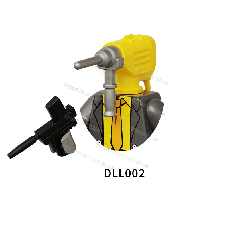 Hot Game Building Blocks Skibidi Toilet Accessories TV Monitor Cameraman Speakman Figures Toys KDL829 KDL826 KDL828