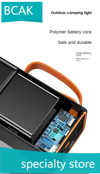 BCAK /Hot  style  500000mah 100000mah 200000mah 300000mah Upgraded Version Super power bank fast charge with LED Large Capacity