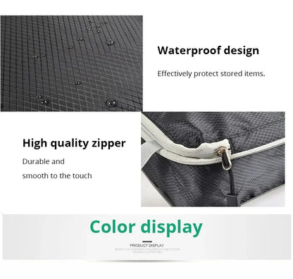 3Pcs/set Black/Blue/Grey Compressible Travel Storage Bag Portable Large Capacity Storage Bag Suitcase Luggage Packing Cubes