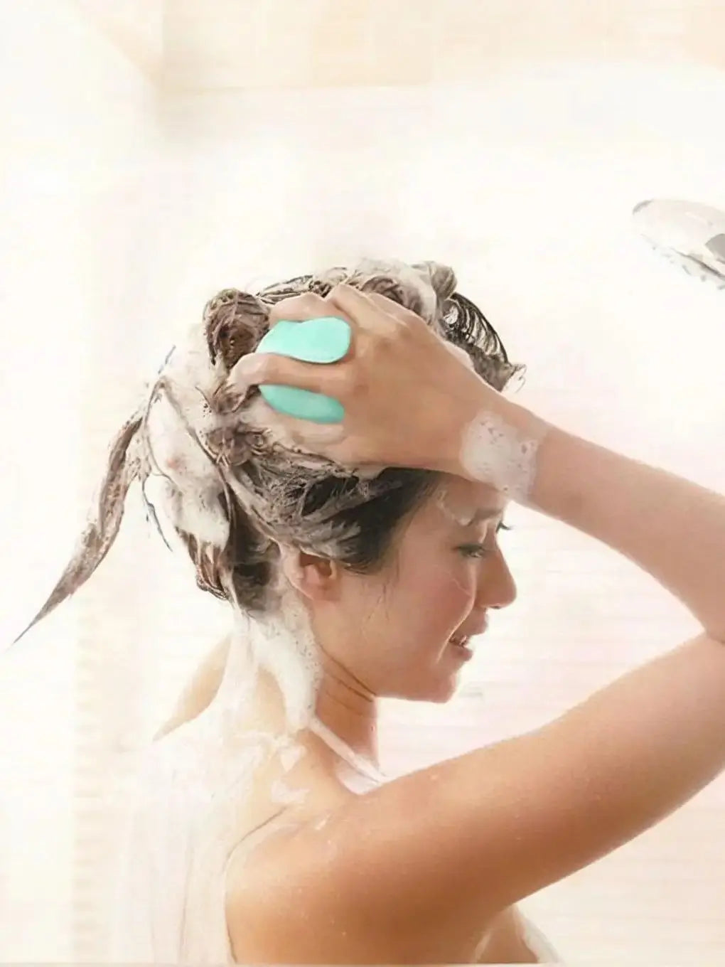 Head Cleansing and Massage Wet and Dry Scalp Massage Brush Soft Massage Cushioned Airbag Non-invasive Scalp Deep Conditioning