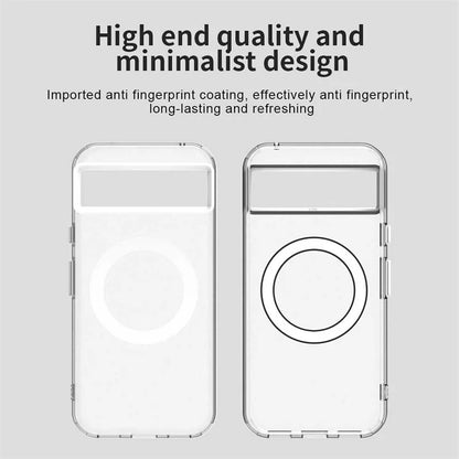 For Google Pixel 8A Case Magsafe Wireless Charging Cover Google Pixel 8A Case Shockproof Matte TPU Phone Bumper Google Pixel 8A