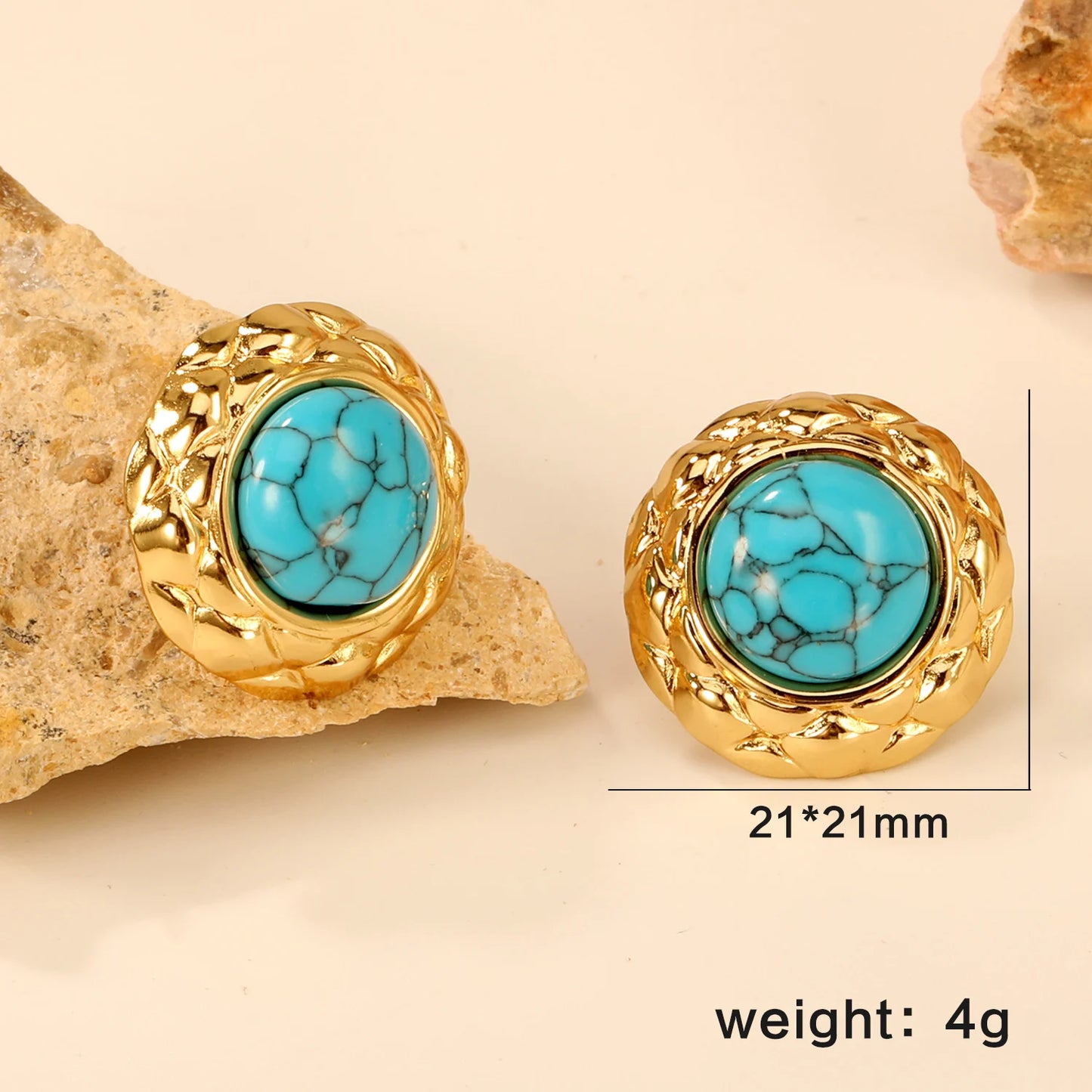 LUXUSTEEL Irregular Vitality Earrings Butterfly Women Stud Earrings Round Stainless Steel Female Ear ring Elegant Jewelry Gift