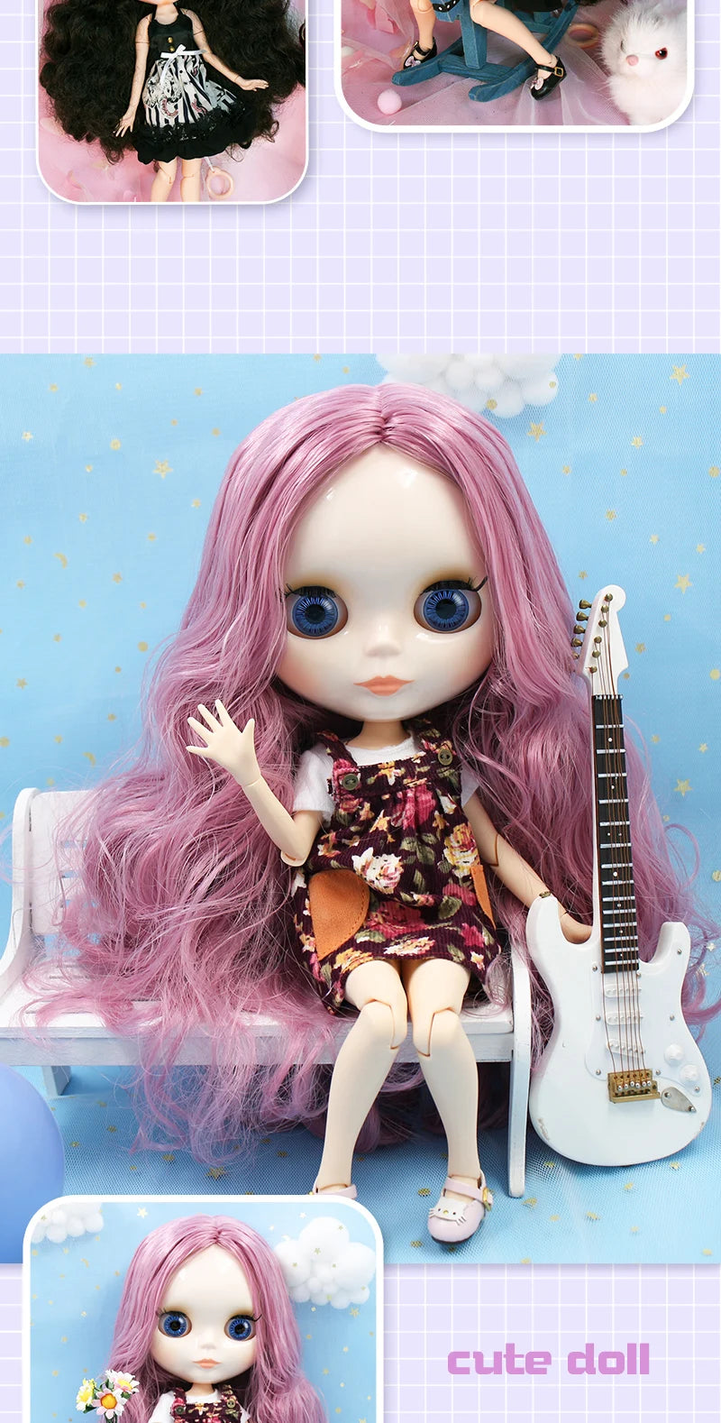 ICY DBS Blyth doll Joint Body 30CM BJD  Clothes Shoes Hand Set Fashion Dolls girl gift