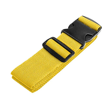 Luggage Safe Straps One Word Luggage Buckle Strap Baggage Packing Belts Adjustable Travel Accessories