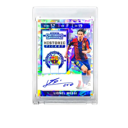 Messi Football star card DIY homemade flash card refractive card sending card brick Argentina Barcelona