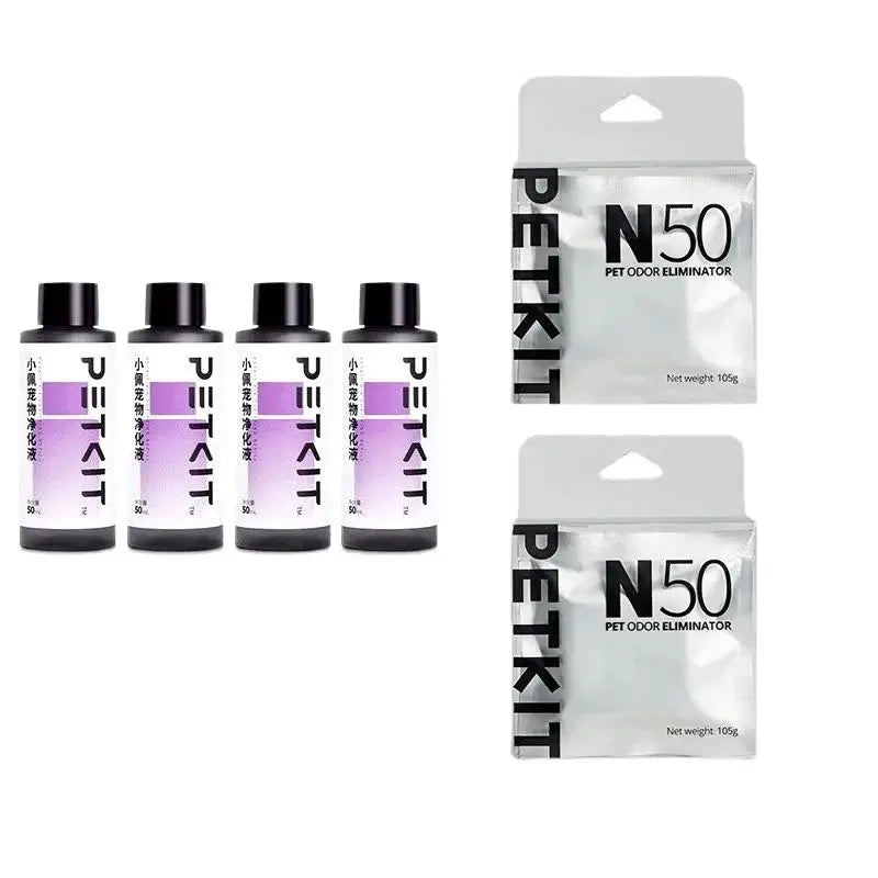 PETKIT Pad Cat Litter Box Special Purification Concentrated Liquid Sterilization Deodorant Pear Flower Fragrance Liquid Cleaning