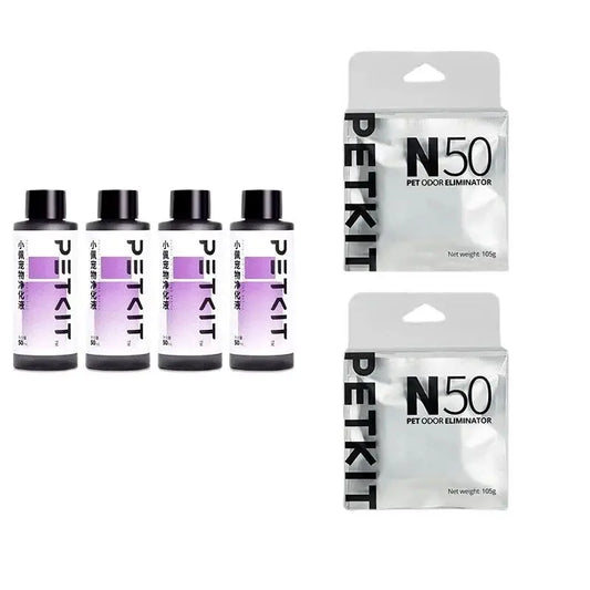 PETKIT Pad Cat Litter Box Special Purification Concentrated Liquid Sterilization Deodorant Pear Flower Fragrance Liquid Cleaning