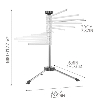 Drying rack manual rotating drying rack wake-up special hanging rack foldable easy to store kitchen tools