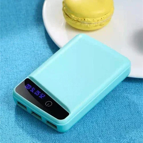 3×18650 DIY Shell Mobile Phone Charge Power Bank Case DIY Box 3 USB Ports 18650 Power Bank Case  Power Bank Cover Kit