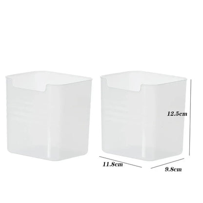 Fridge Organizer Food Fresh Storage Box Refrigerator Side Door Vegetable Fruit Spice Organizer Food Container Kitchen Storages