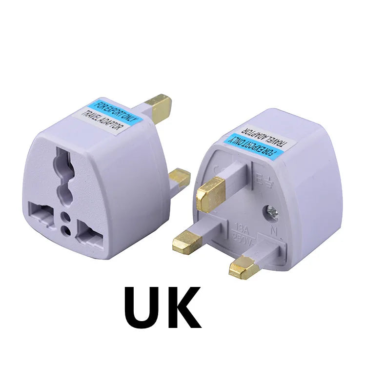 Worldwide Universal International Converters Travel Adaptor Wall AC Power Plug Adapter for USA EU UK