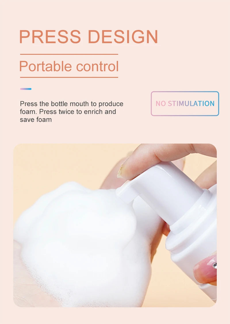 Lash Super Concentrate Mousse Eyelash Shampoo Gentle Cleansing Grafting Foam Extension l Makeup Tools Supplies Shampoo Brush Set