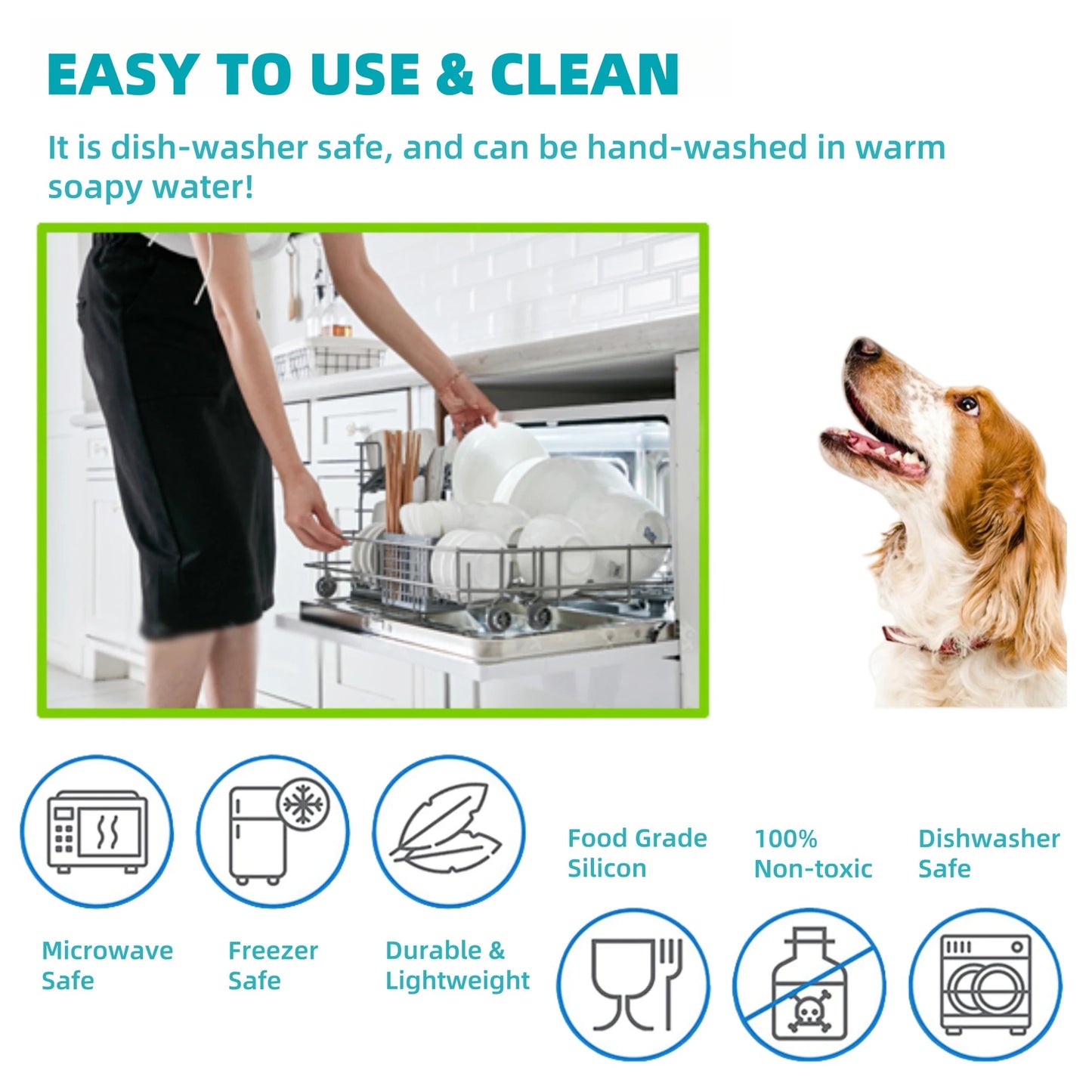 Pet Slow Feeding Mat Dog Silicone Lick Mat Slow Food Plate Dog Sucker Food Training Dog Feeder Supplies