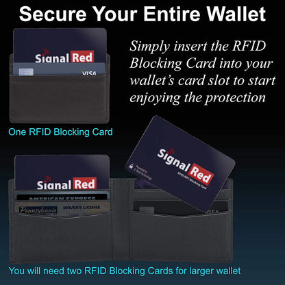 1Pc RFID Blocking Cards Contactless NFC Debit Credit Card Passport Protector Blocker Set Smart Anti-theft Design Perfectly Fits