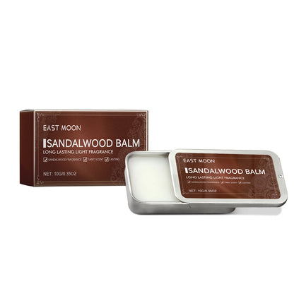 Men Sandalwood Balm Series Lasting Scent Keep Fresh Dating Flirting Improve Temptation Portable Body Light Fragrance Solid Balms
