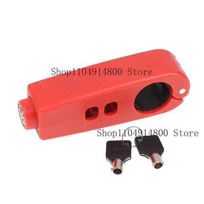 Bike Anti-Theft Lock Electric Bicycle Brake Handlebar Grip Lock Portable Prevent Theft Bike Motorcycle Locks Cycling Accessories
