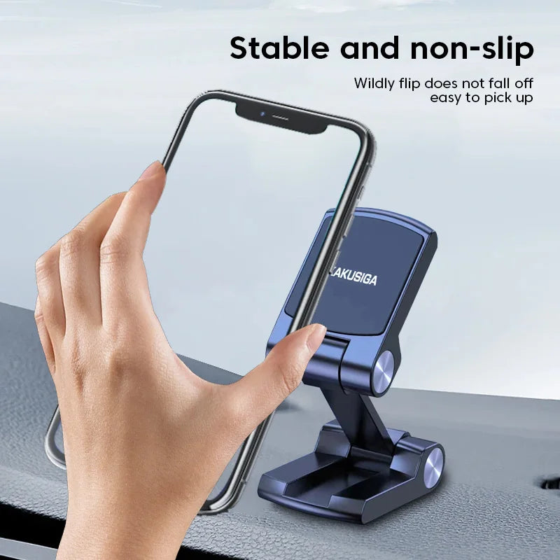 Magnetic Car Phone Holder Foldable 225° Rotation Magnet Phone Mount for iPhone Xiaomi in Car Mobile Cell Phone Holder Stand