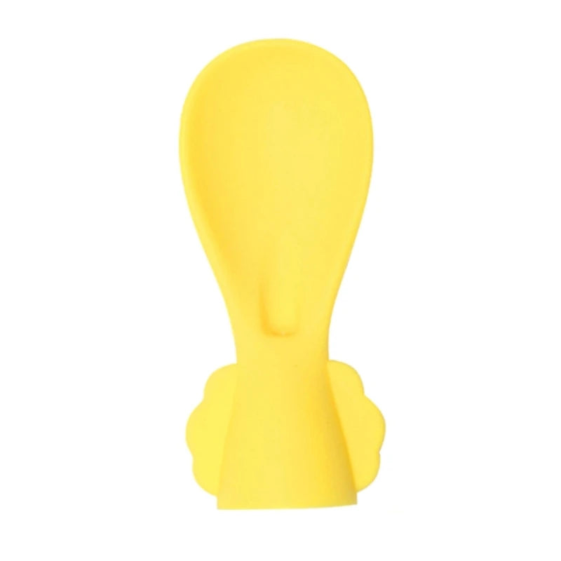 Silicone Baby Pouches Spoon Reusable Weaning Spoons Feeding Spoon Head