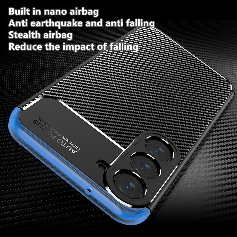 For Cover Samsung Galaxy S23 Plus Case For Samsung S23 Plus Capas Armor Shockproof TPU Cover Samsung S23 S 23 Ultra Plus Fundas