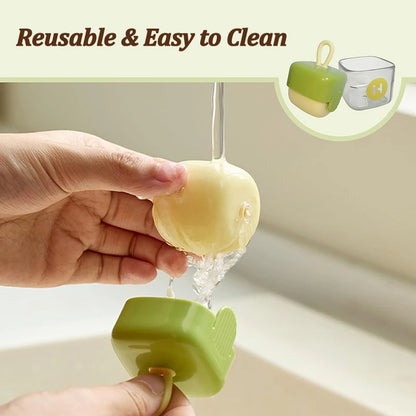 Washable Lint Remover Reusable Clothes Hair Sticky Roller Portable Pet Hair Remover Dust Removal Brush For Household Cleaning