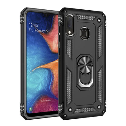 for Samsung A20e Armor Shockproof Case for Samsung Galaxy A20e Military Protective Ring Holder Magnet Cover for Samsung A 20e