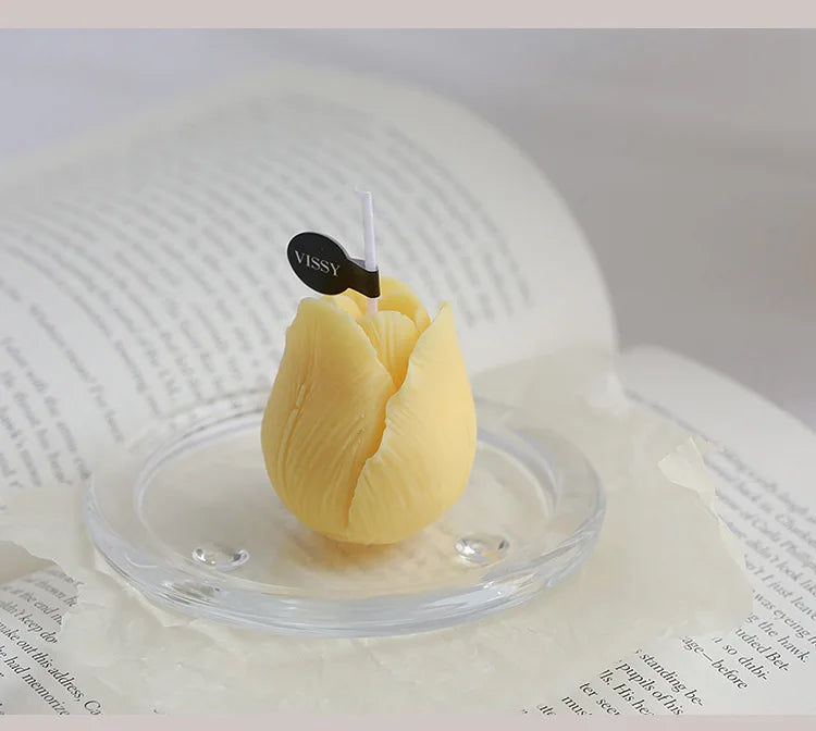 Tulip Scented Candles Gifts Handmade Birthday Gifts Decorative Ornaments Flower Shaped Candles