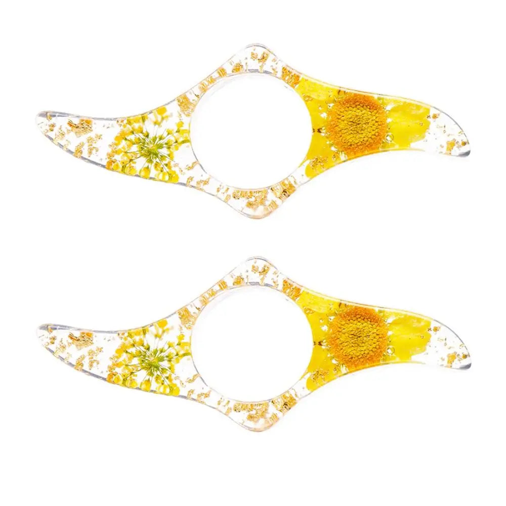 Book Accessories Acrylic Thumb Book Support Dried Flower Spreader Thumb Book Brace Colorful Smooth Book Page Holders Book Lovers