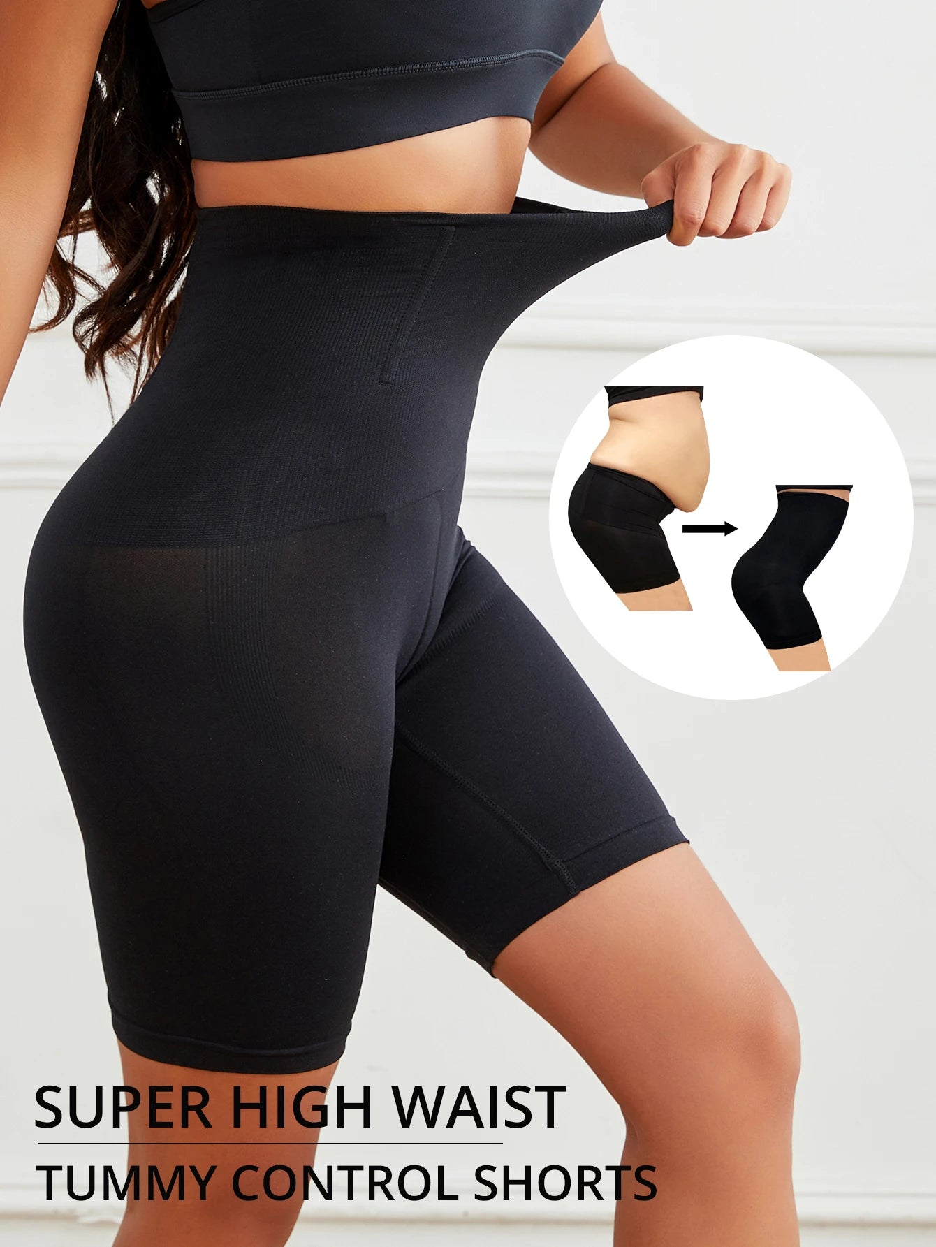 Shapewear for Women High Waist Trainer Panties Tummy Control Hip Butt Lifter Shorts Slimming Sheath Ladies Mid Thigh Body Shaper