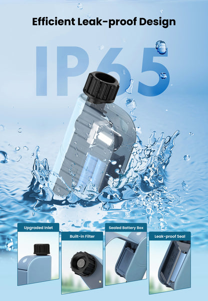 GIRIER Tuya Smart Water Timer WiFi Programmable Sprinkler Controller for Garden Hose Irrigation No Hub Required Works with Alexa