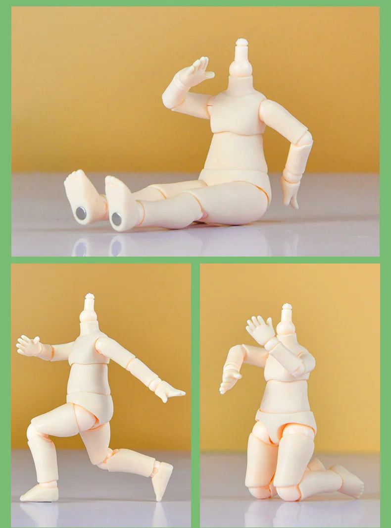 Obitsu 11 Doll Toys YMY Body Suitable for GSC Head Ob11 BJD Body Spherical Joint Doll Toy Hand Set Accessories