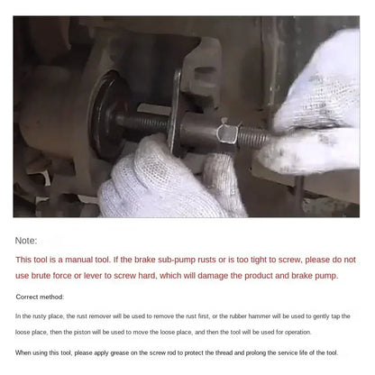 3/5 Pieces Car Disc Brake Pad Caliper Disc Wheel Cylinder Adjustment Set Replacement Brake Pad Disassembly Brake Separator Parts