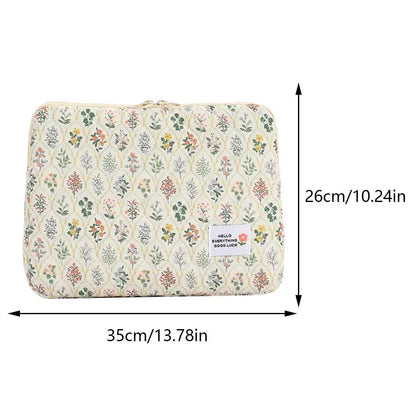 Computer Bag Portable Computer Cover Bag Zipper Cover Laptop Sleeve Case Computer Pocket Briefcase Compatible for 14 in Notebook